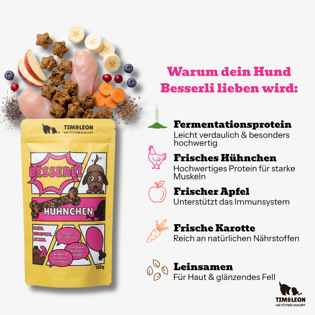 Besserli Hundeleckerli - Training mit Hund