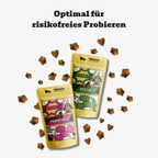 Besserli Probierpack - Hundeleckerli Hühnchen und Vegan im Probierset